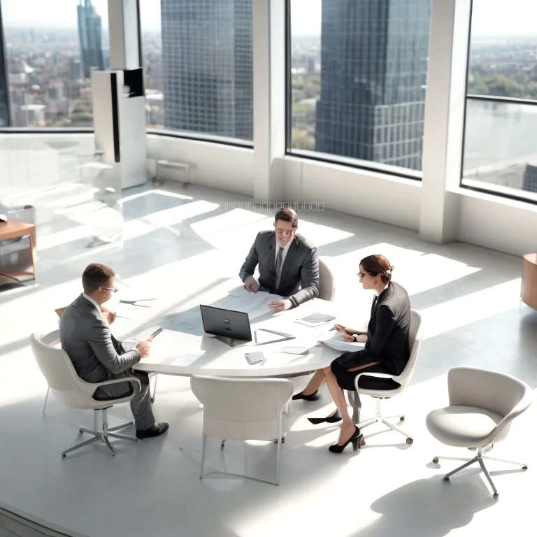 Director reviewing decision framework